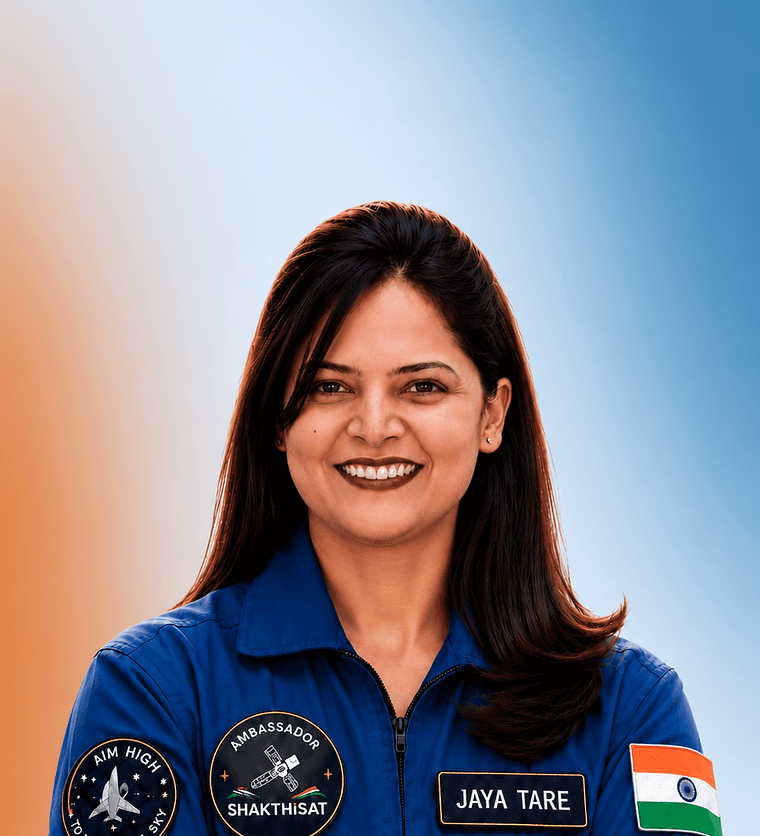 Wing Commander Jaya Tare (Retd.), Founder & CEO, Newrizon Space | Former Indian Air Force Pilot, Newrizon Space